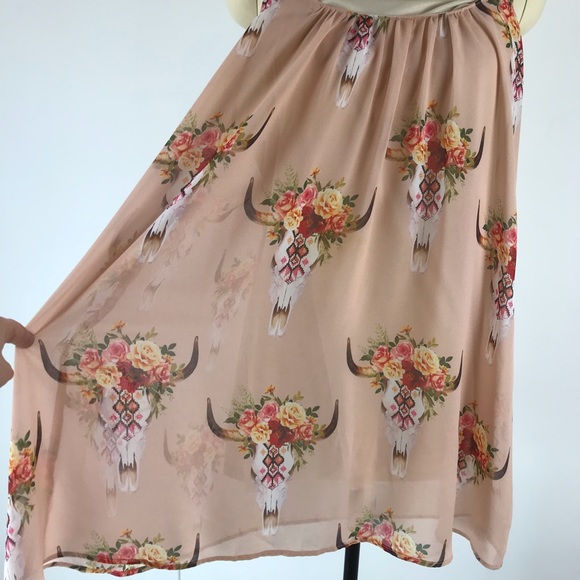 Show Me Your Mumu Trapeze Dress Frida Bullhead XL - Picture 6 of 8